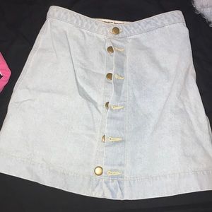 American Apparel (AA) Mini Denim Skirt NWOT